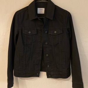 Black Denim Jean Jacket